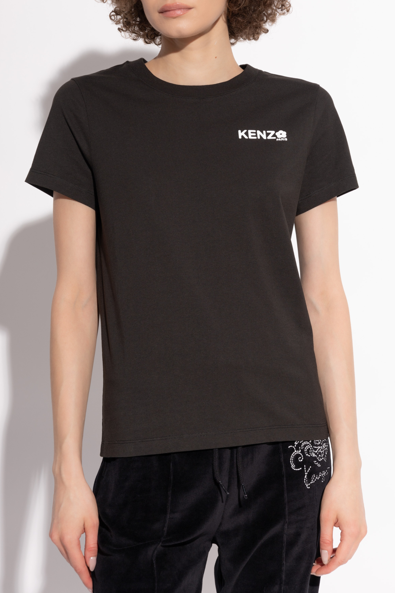 Kenzo t shirt women's black discount
